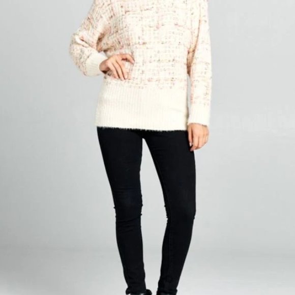 Tweed Knit Sweater - Picture 3 of 3